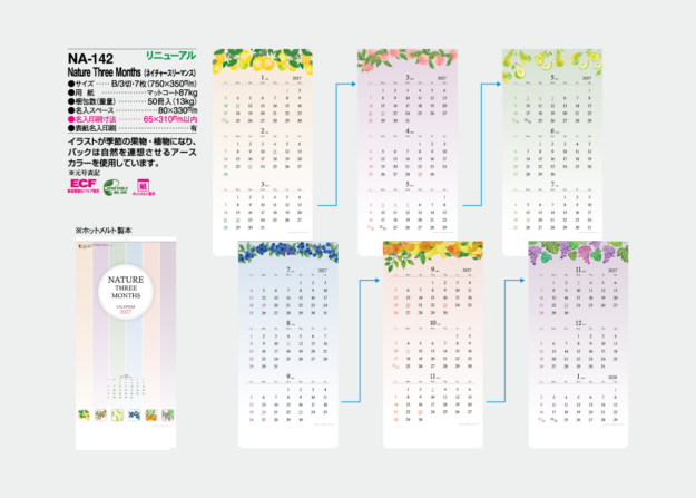 NA-142　Nature Three Months（ネイチャースリーマンス）［リューアル］
